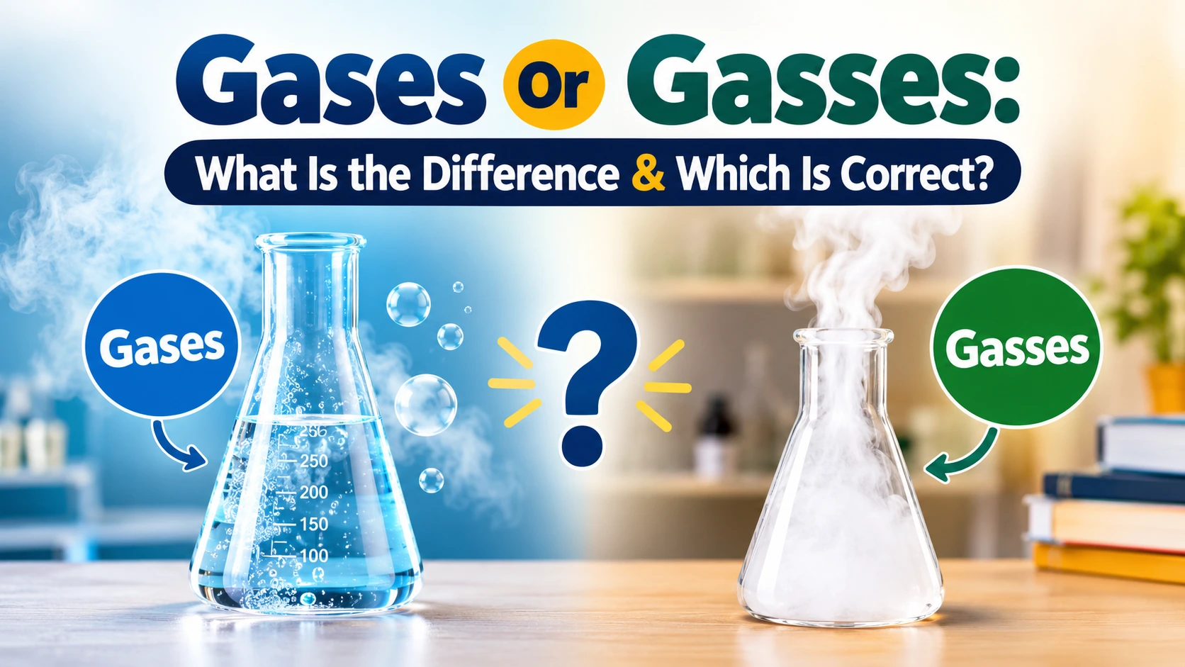 Gases Or Gasses: What Is the Difference & Which Is Correct?
