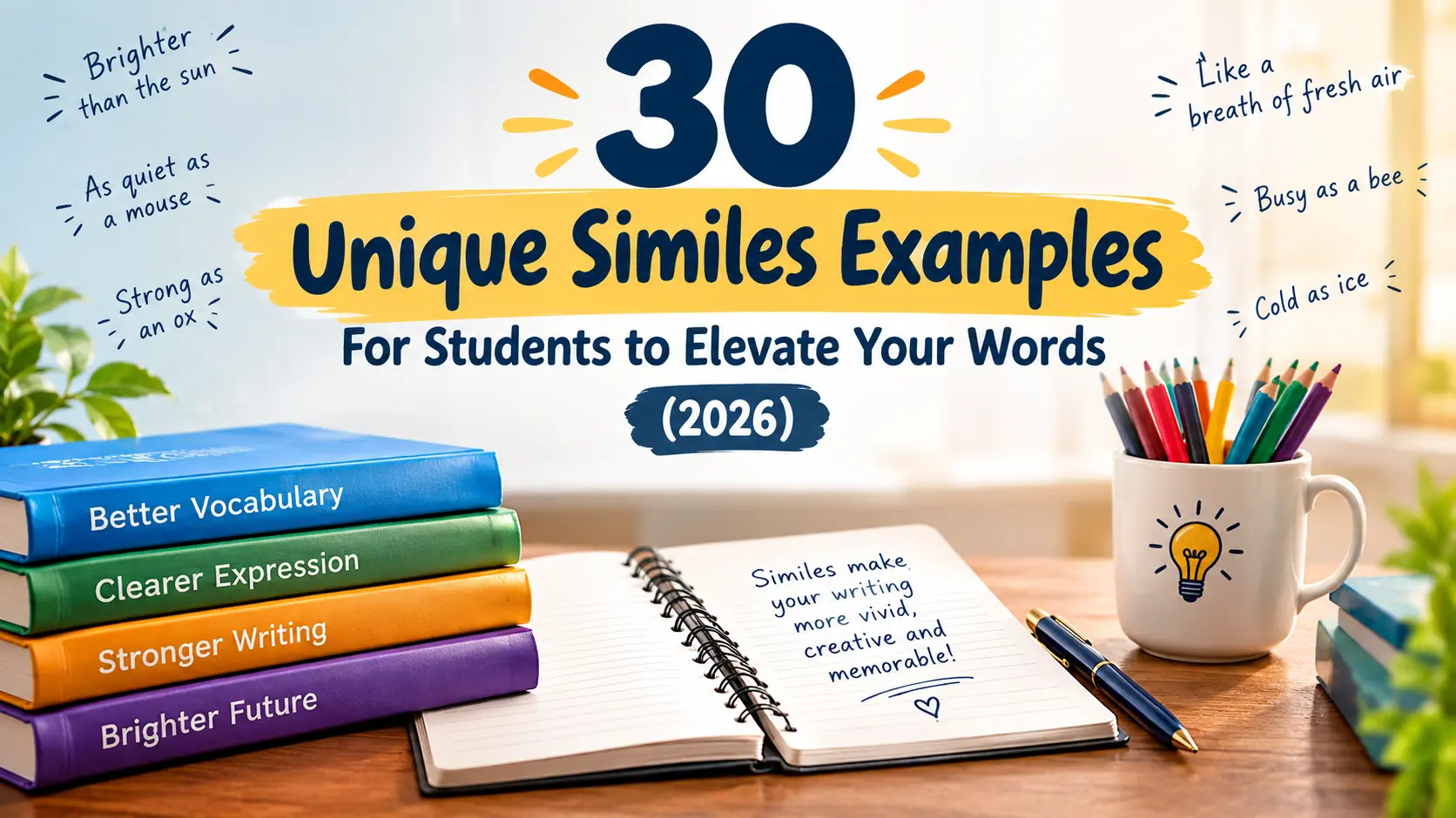 Unique Similes Examples For Students to Elevate Your Words