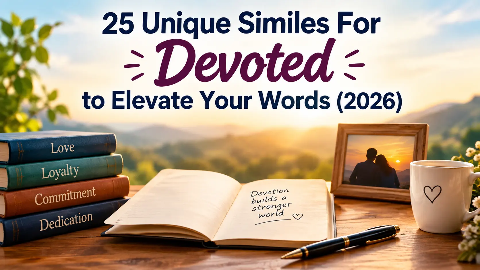 Unique Similes For Devoted to Elevate Your Words