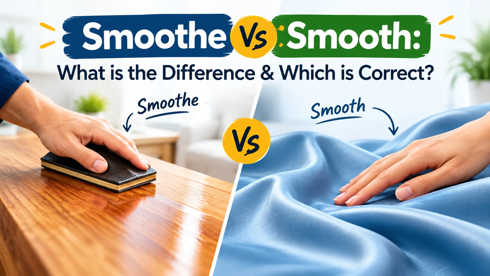 Smoothe Vs Smooth: What is the Difference & Which is Correct?