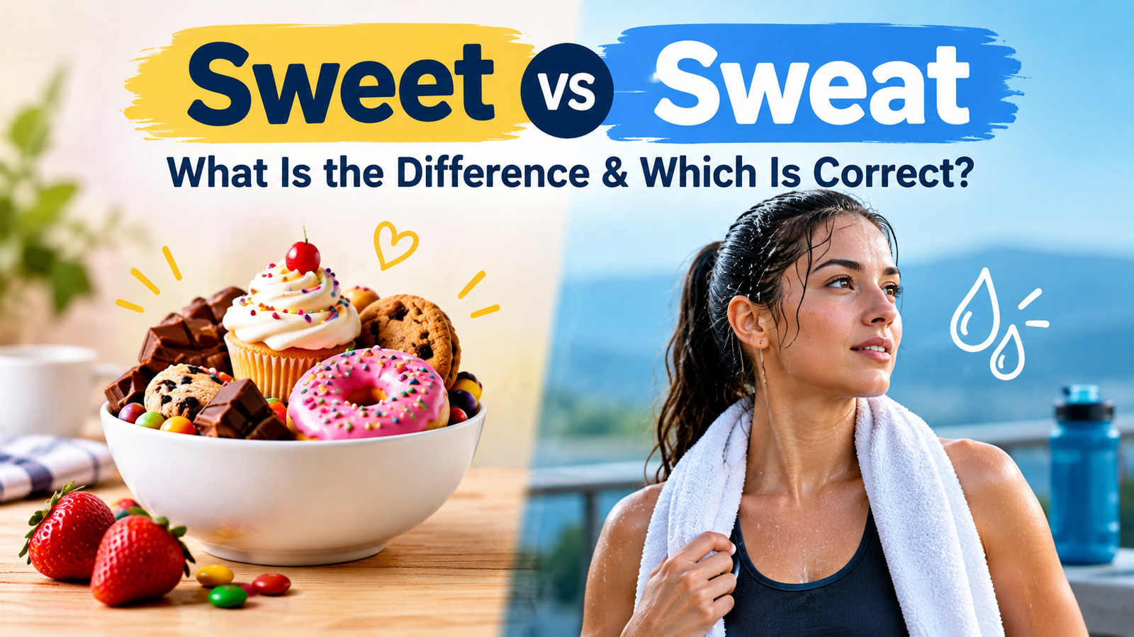 Sweet Vs Sweat: What Is the Difference & Which Is Correct?