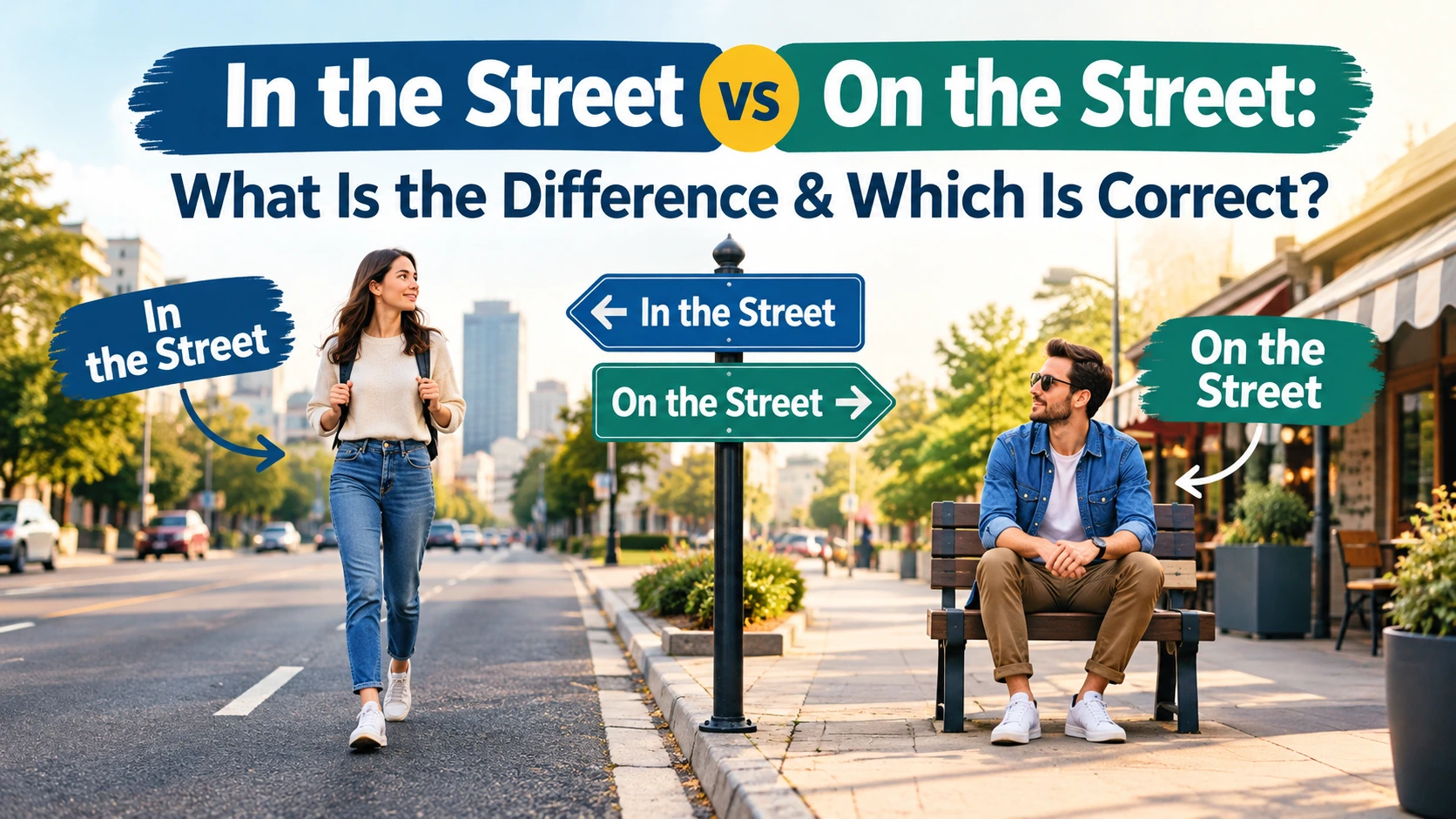 In the Street Vs On the Street: What Is the Difference & Which Is Correct?