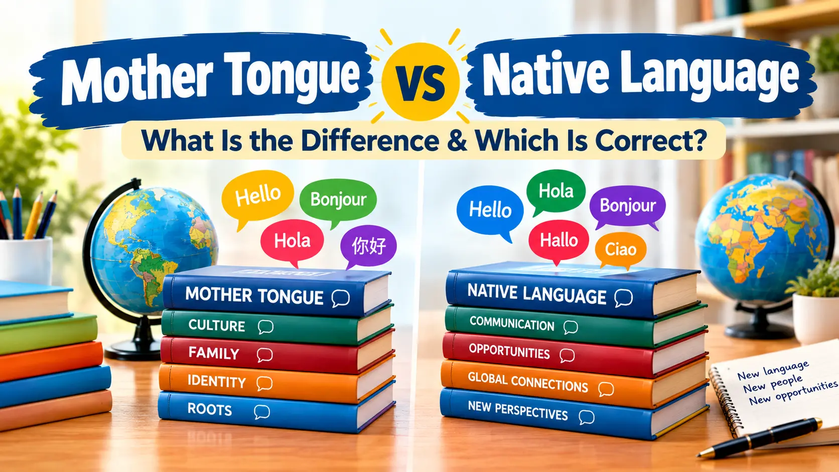 Mother Tongue vs Native Language: What Is the Difference & Which Is Correct?