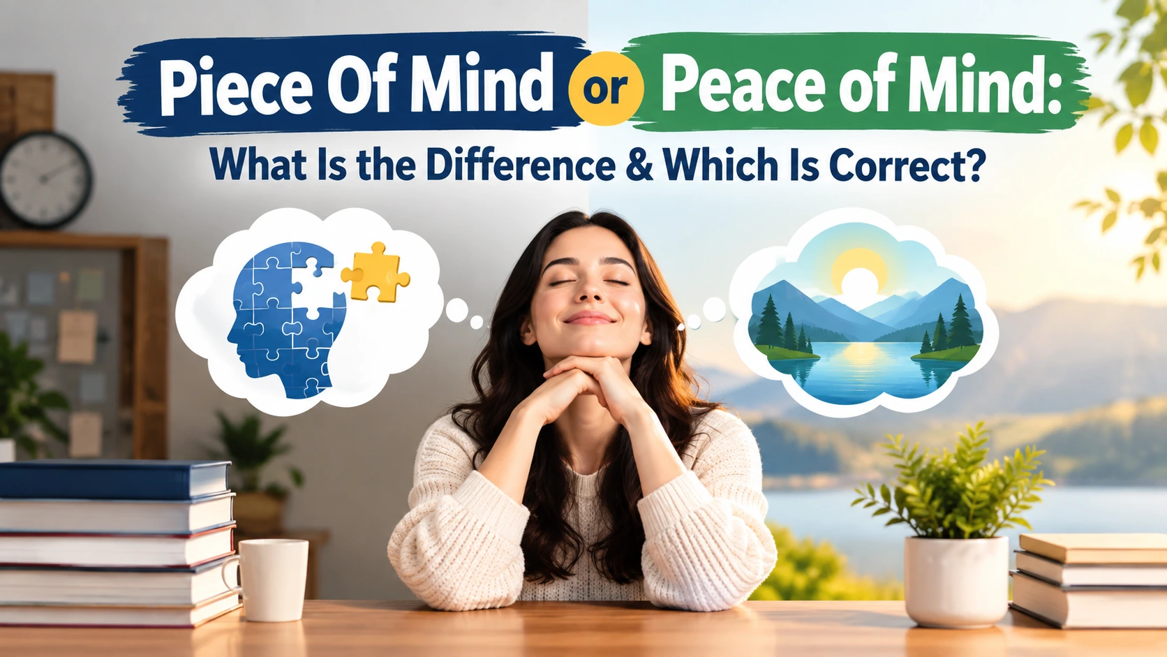 Piece Of Mind or Peace of Mind: What Is the Difference & Which Is Correct?