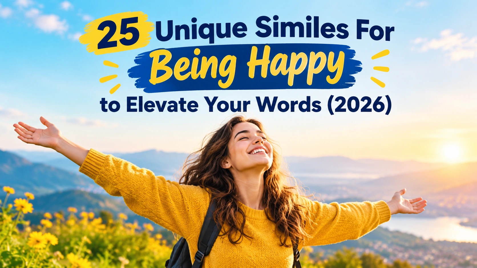 Unique Similes For Being Happy to Elevate Your Words