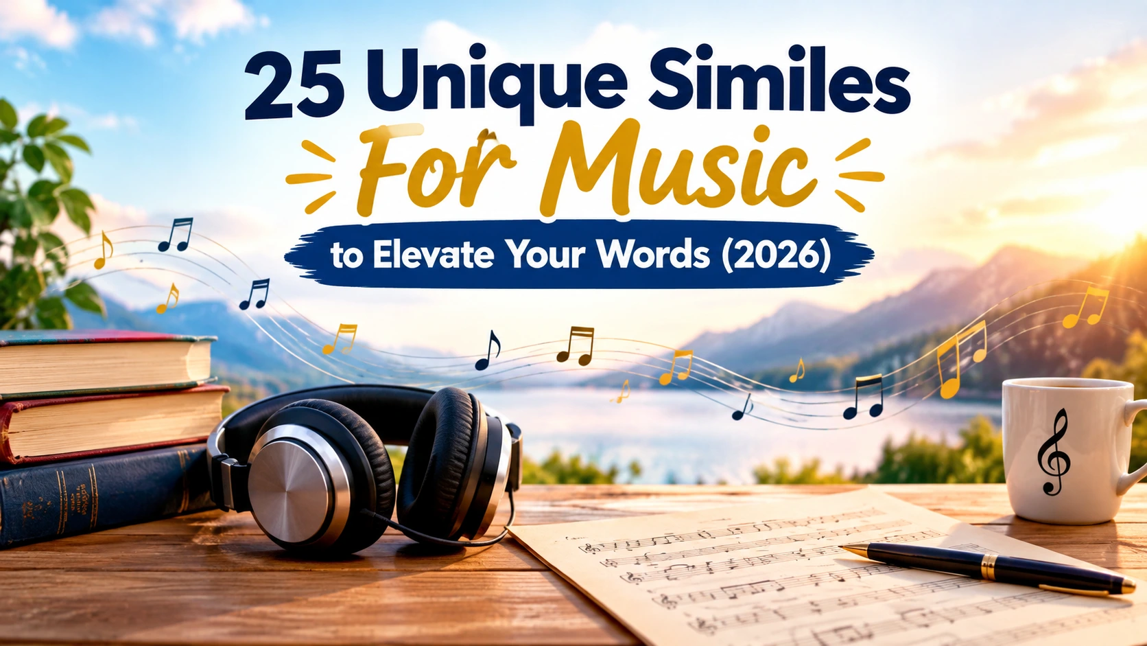 25 Unique Similes For Music to Elevate Your Words (2026)