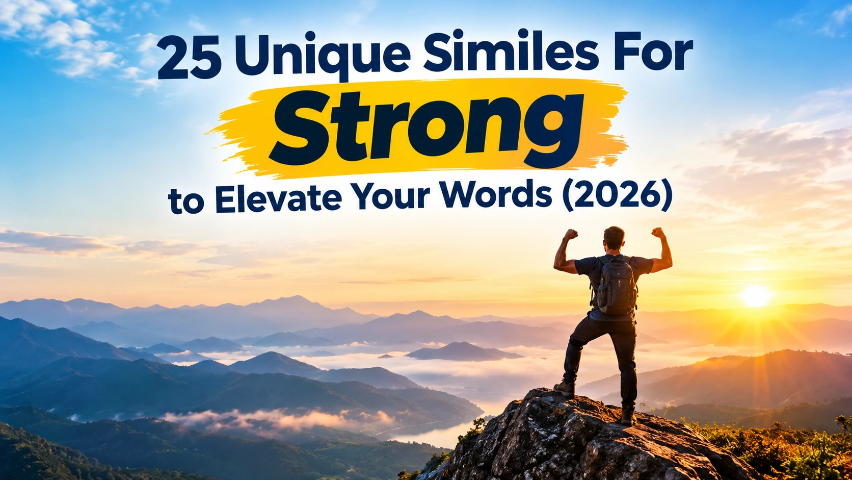 Unique Similes For Strong to Elevate Your Words